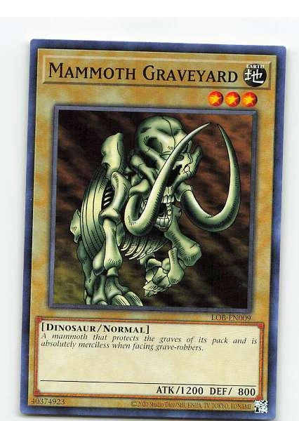 Mammoth Graveyard - LOB #EN009