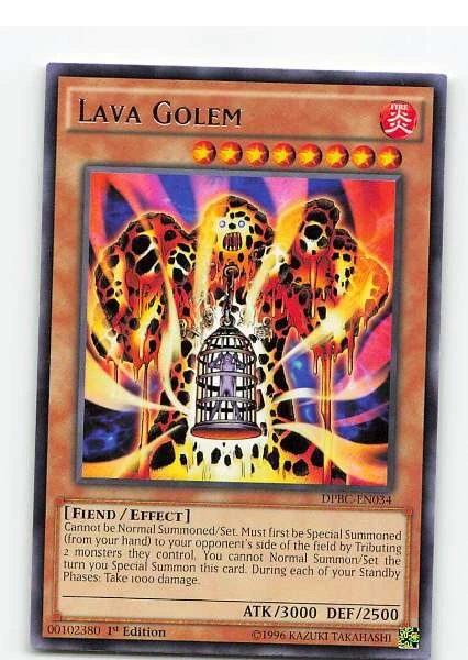 Lava Golem 1st Edition - Duelist Pack: Battle City #DPBC-EN034