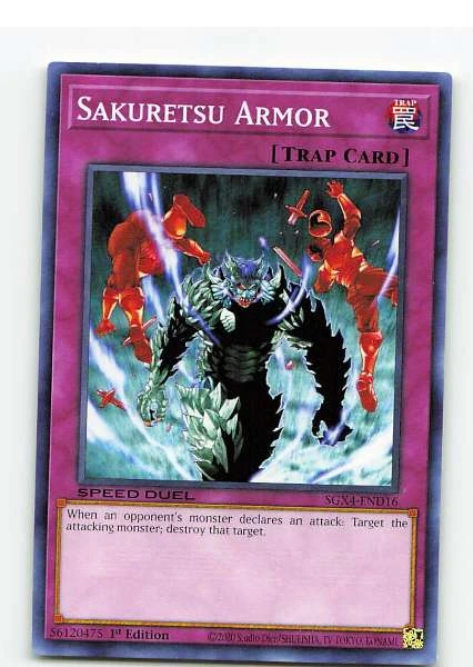 Sakuretsu Armor - Speed Duel GX: Duel Academy Box #SGX1-END16