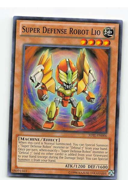Super Defense Robot Lio - Judgment of the Light #JOTL-EN006