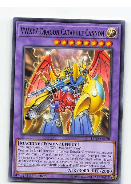 VWXYZ-Dragon Catapult Cannon 1st Edition - LED2-EN028 #LED2-EN028