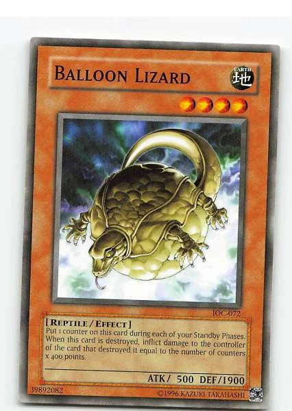 Balloon Lizard - Invasion of Chaos #IOC-072