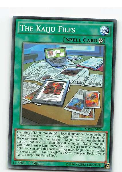 The Kaiju Files 1st Edition - SHVI #SHVI-EN089