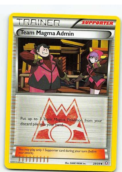 Team Magma Admin - Double Crisis #29/34