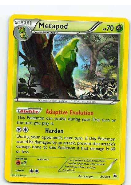 Metapod - Flashfire #2/106