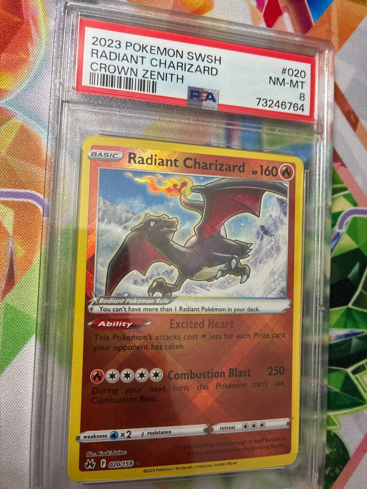 Radiant Charizard - Crown Zenith #020/159