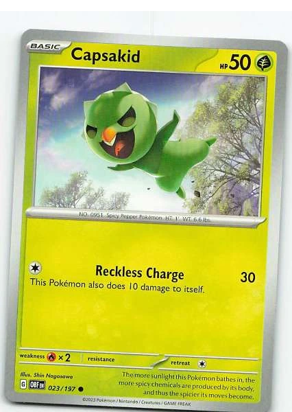 Capsakid - Obsidian Flames #023/197