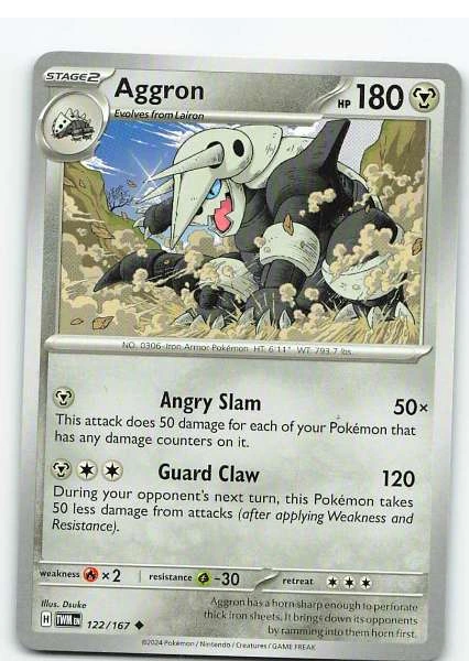 Aggron - Twilight Masquerade #122/167