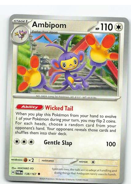 Ambipom - Twilight Masquerade #138/167