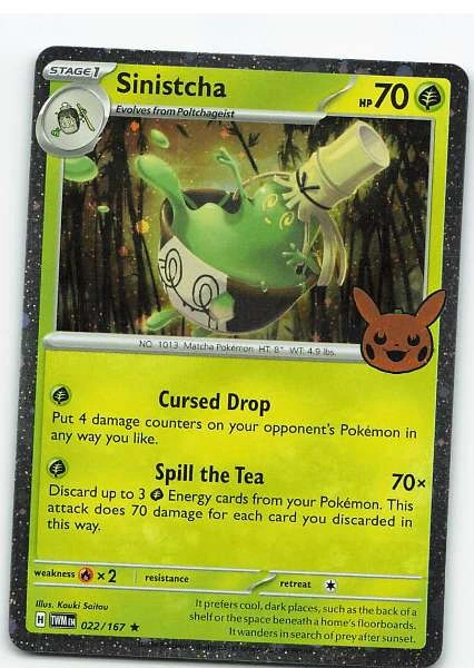 Sinistcha Cosmos Holo - Trick or Trade #022/167