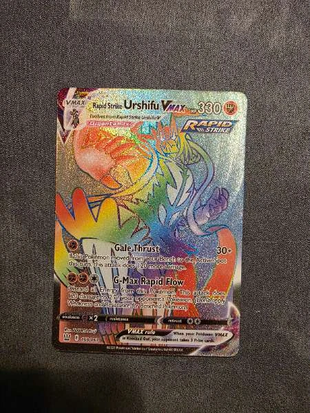 Rapid Strike Urshifu VMAX - Battle Styles #168/163