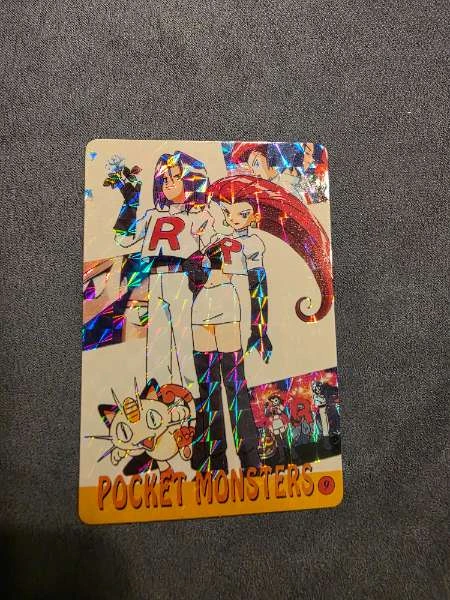 Team Rocket Pocket Monsters Card #9 - Pocket Monsters Carddass