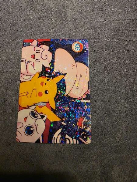 Pikachu / Clefairy / Jigglypuff / Snorlax Prism Sticker #35 - Pokemon Prism Sticker Series