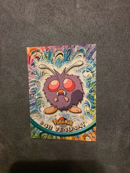 1999 Topps Pokémon TV Animation Edition #48 Venonat