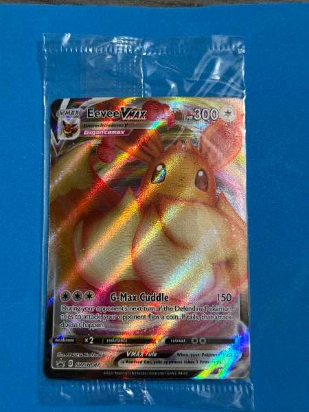 Eevee VMAX Promo Sealed - Sword & Shield Black Star Promos #SWSH087