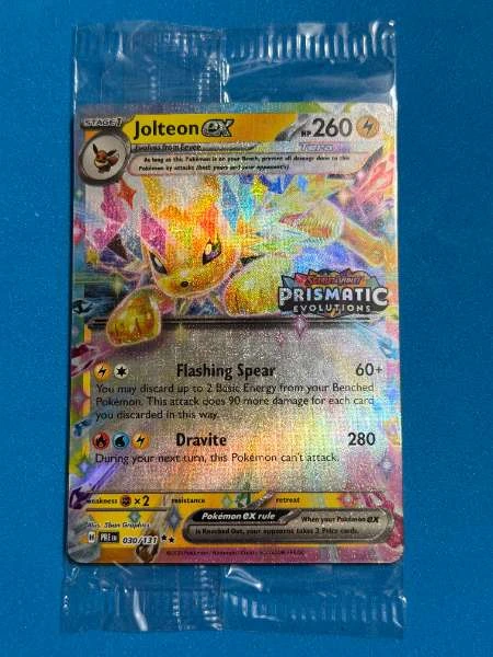 Jolteon ex - Scarlet & Violet: Prismatic Evolutions #030/131