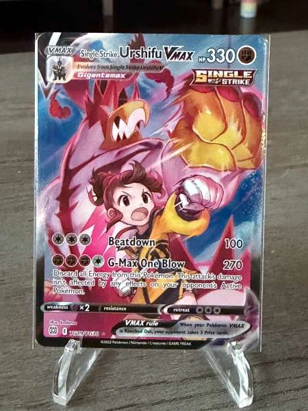 Single Strike Urshifu VMAX - Brilliant Stars Trainer Gallery #TG19/TG30