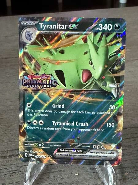 Tyranitar ex Stamped Prismatic - Scarlet & Violet Prismatic Evolutions #064/131