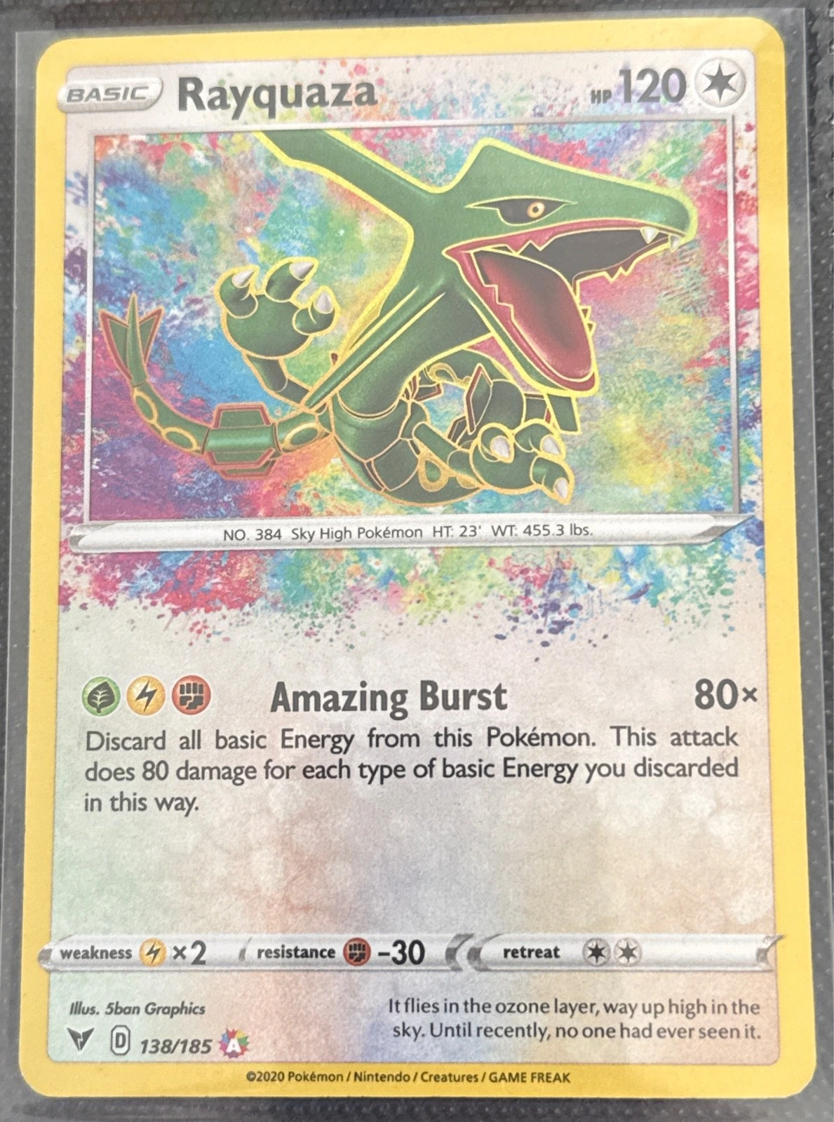 Rayquaza - Vivid Voltage #138/185