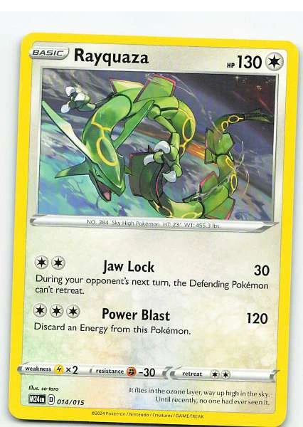 Rayquaza - McDonald's Match Battle 2024 #014/015