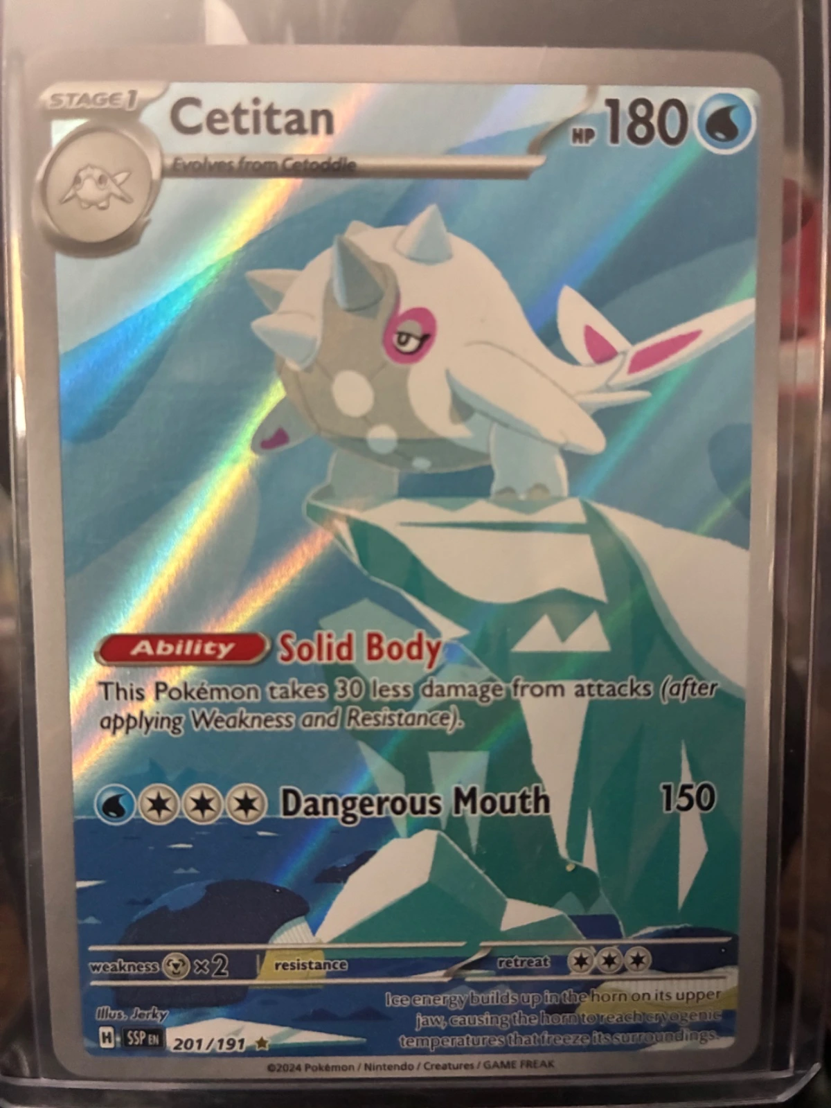 Cetitan - Paldean Fates #201/191