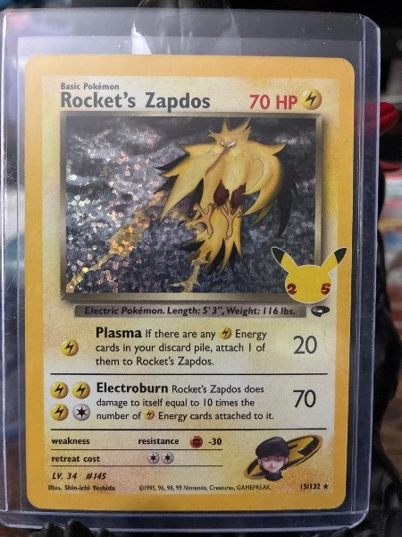 Rocket's Zapdos - Celebrations: Classic Collection #15/132