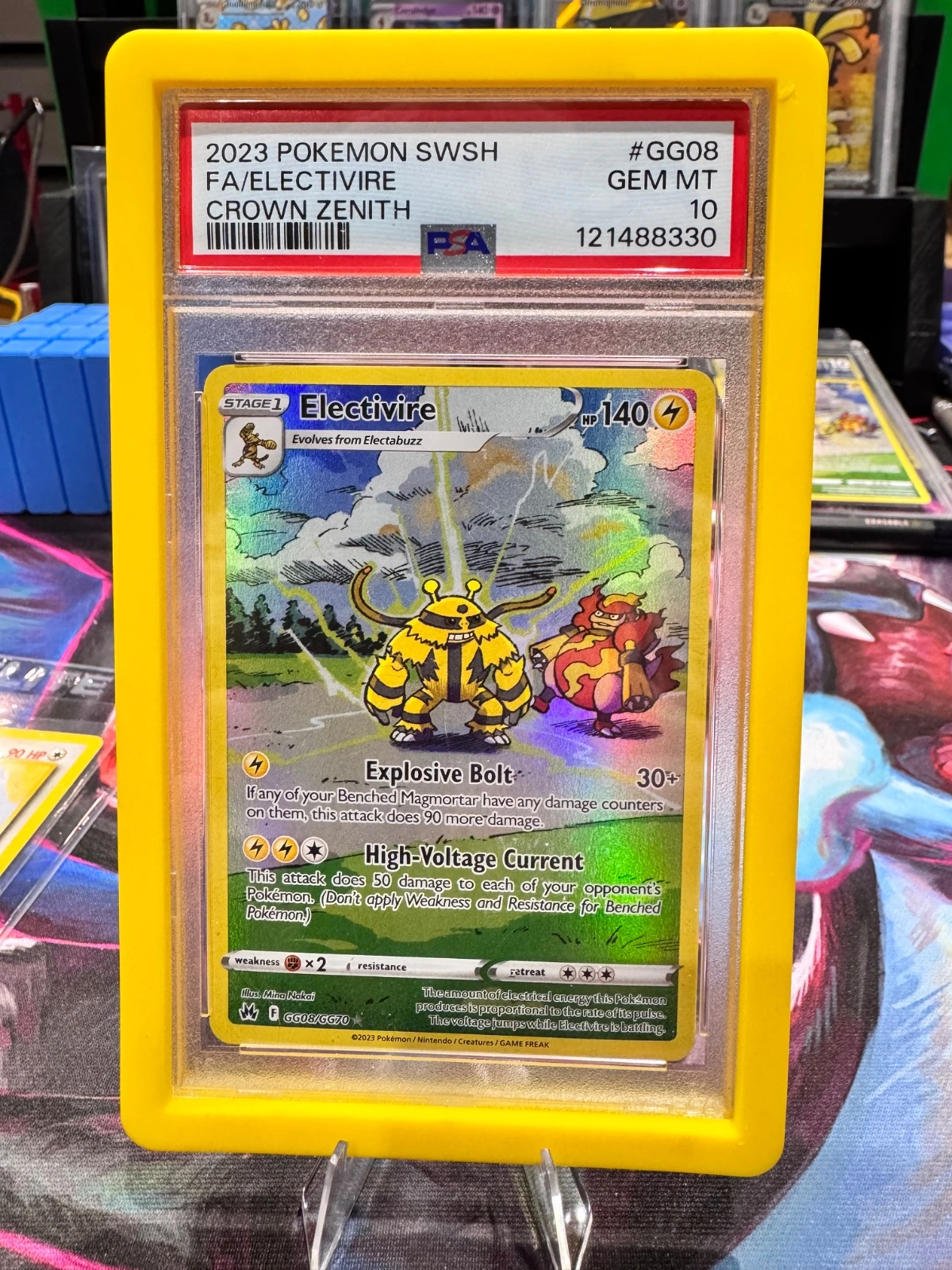 Electivire GG08 PSA 10