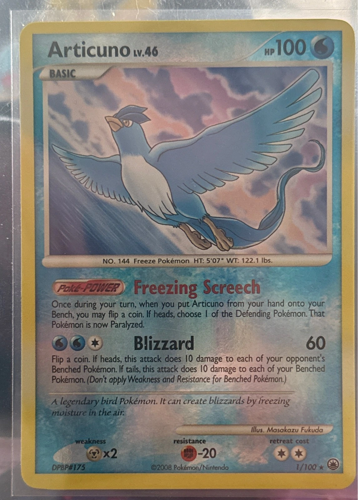 Articuno Lv.46 - Diamond & Pearl: Majestic Dawn #1/100