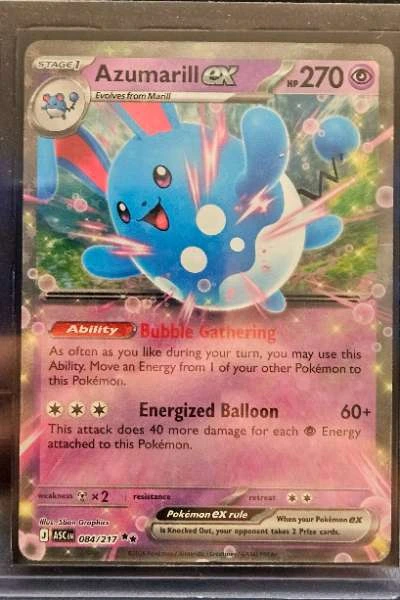 Azumarill ex - Double Rare #084/217