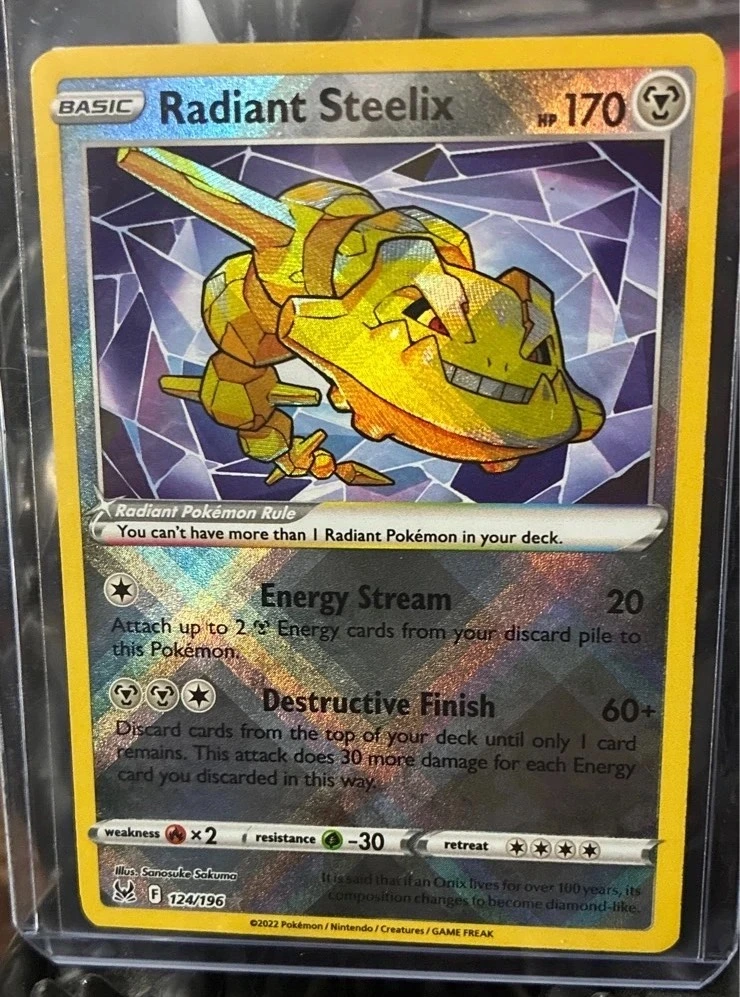 Radiant Steelix - Lost Origin #124/196