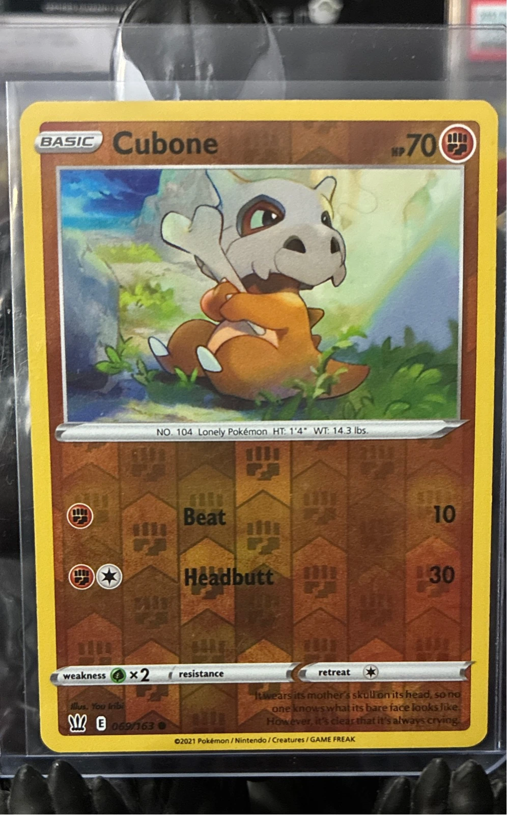 Cubone - Battle Styles #069/163