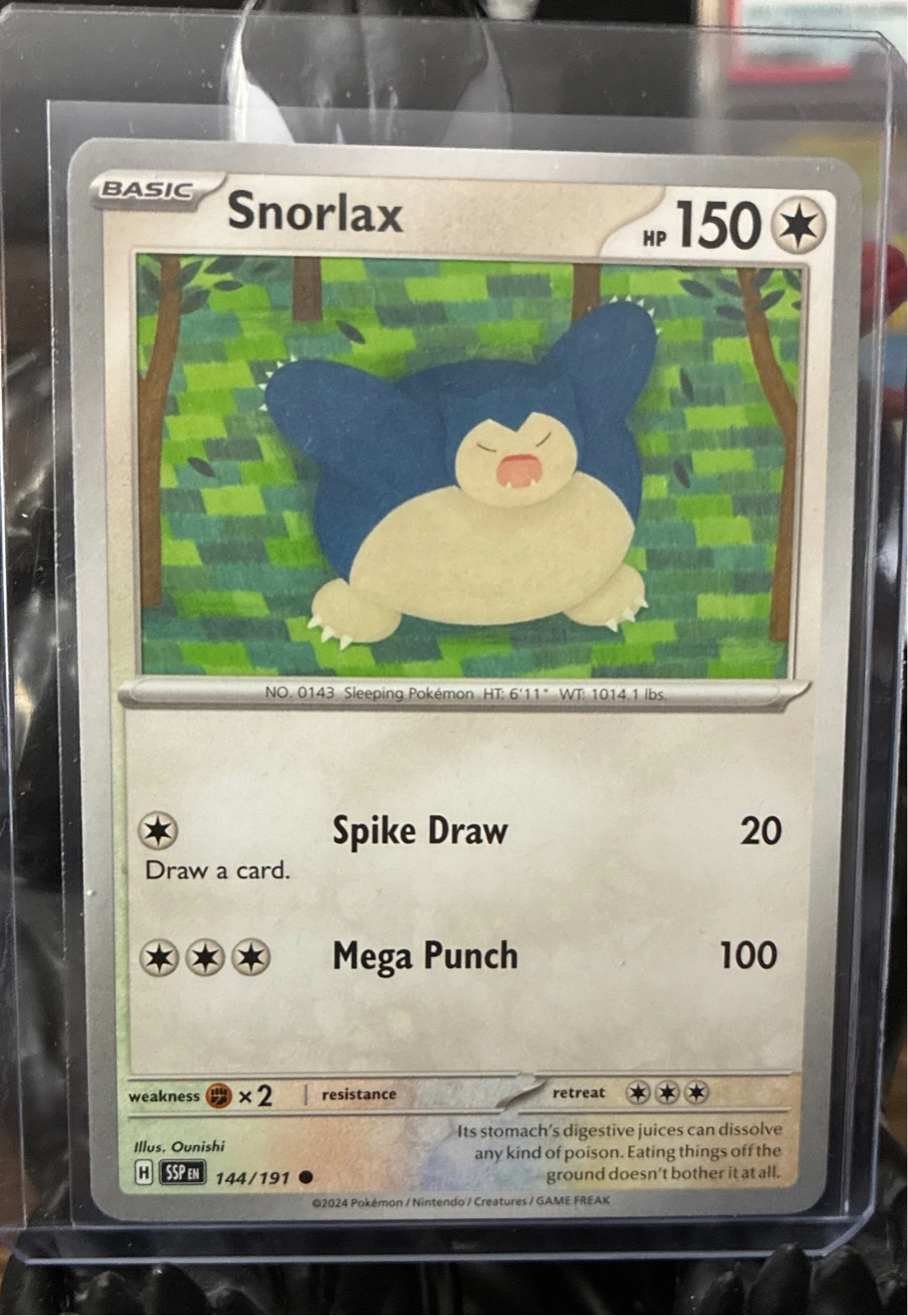 Snorlax - Surging Sparks #144/191