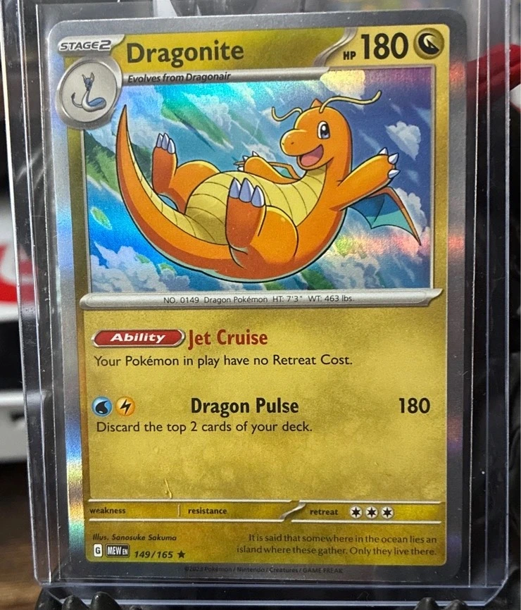 Dragonite - MEW #149/165