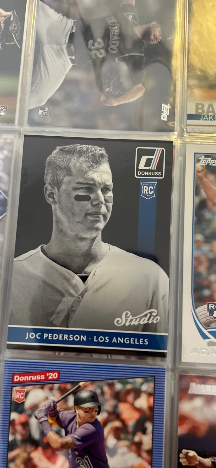 Joc Pederson - Donruss Studio