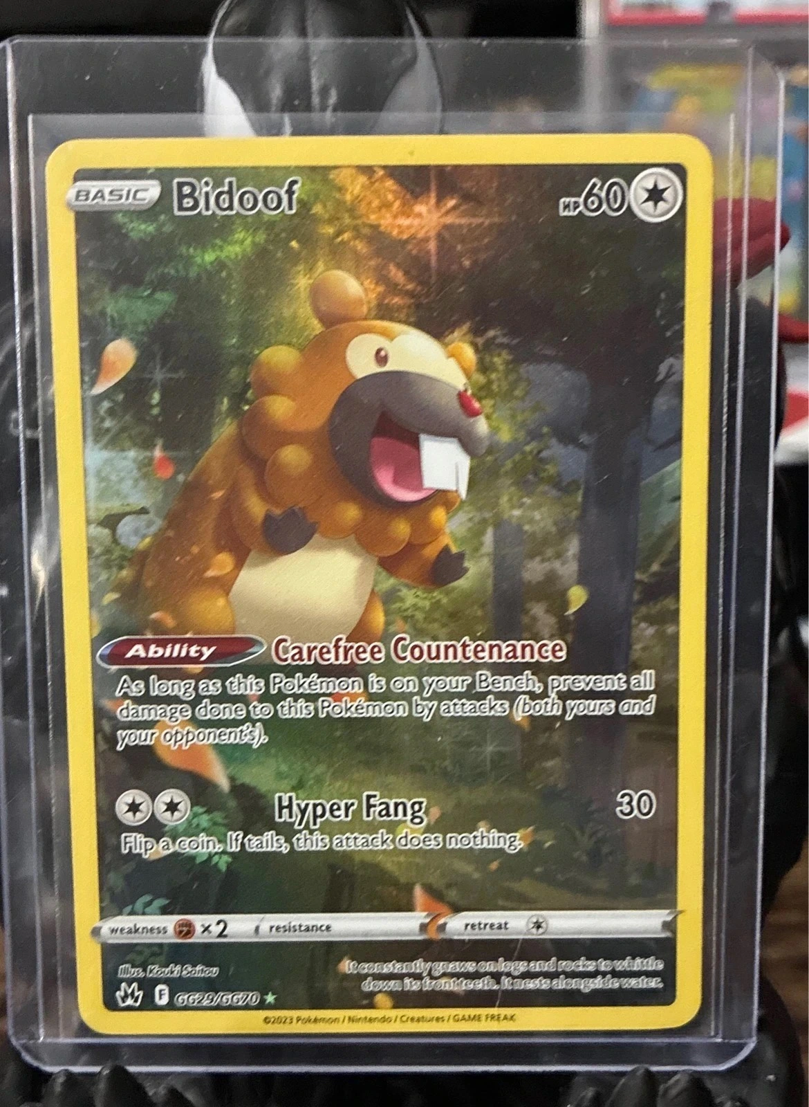 Bidoof - Crown Zenith #GG29/GG70