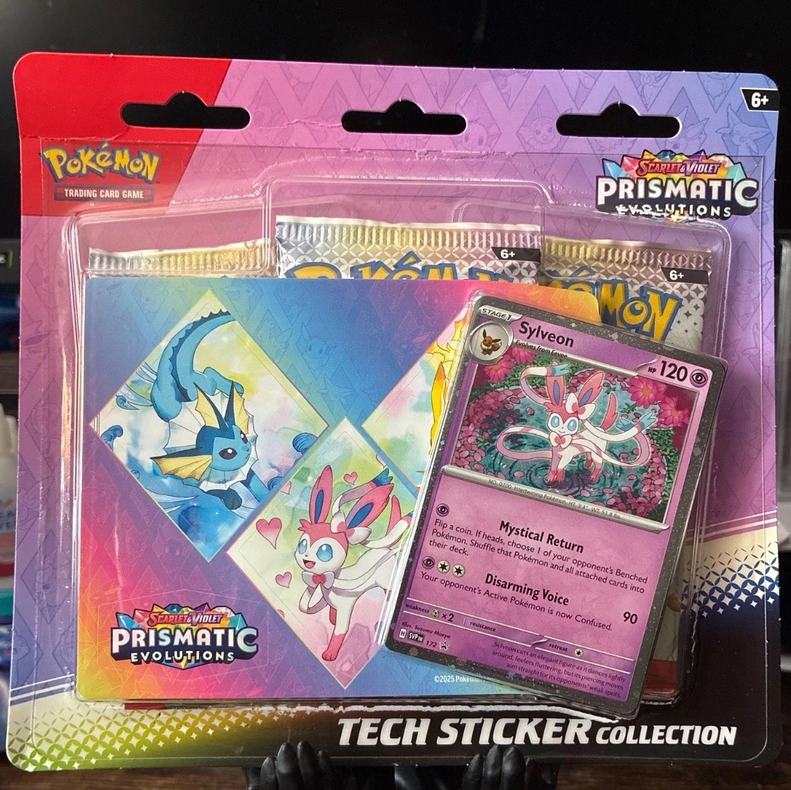 Pokémon Prismatic Evolution Tech Sticker Collection