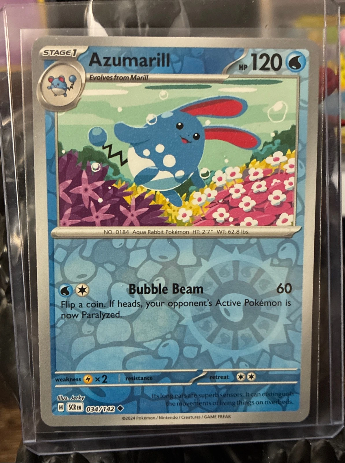 Azumarill - Stellar Crown #034/142
