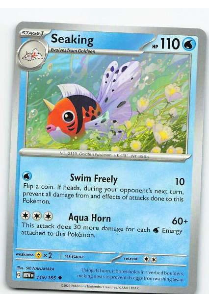 Seaking 119/165 - Scarlet & Violet—151 #119/165