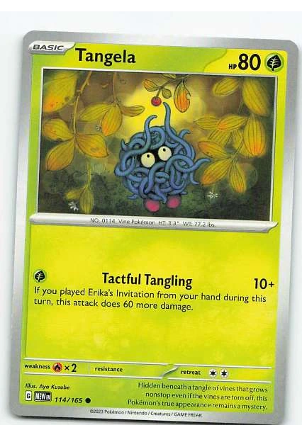 Tangela - Scarlet & Violet—151 #114/165