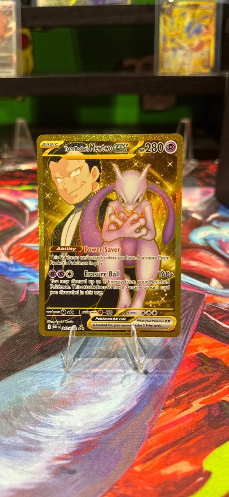 Team Rocket's Mewtwo ex - Destined Rivals #240/162