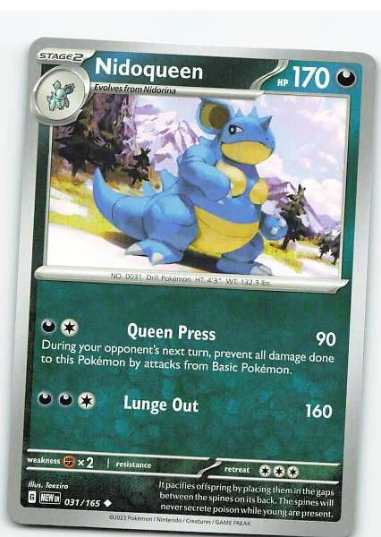 Nidoqueen 031/165 - Scarlet & Violet—151 #031/165