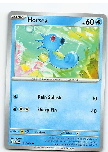 Horsea 116/165 - Scarlet & Violet—151 #116/165