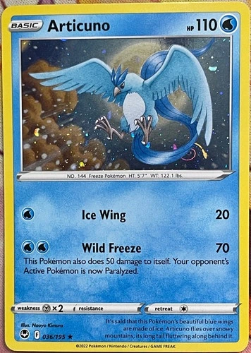 Articuno Holo - Silver Tempest #036/195