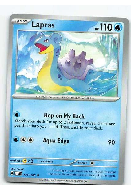 Lapras 131/165 - Pokémon Scarlet & Violet—151 #131/165