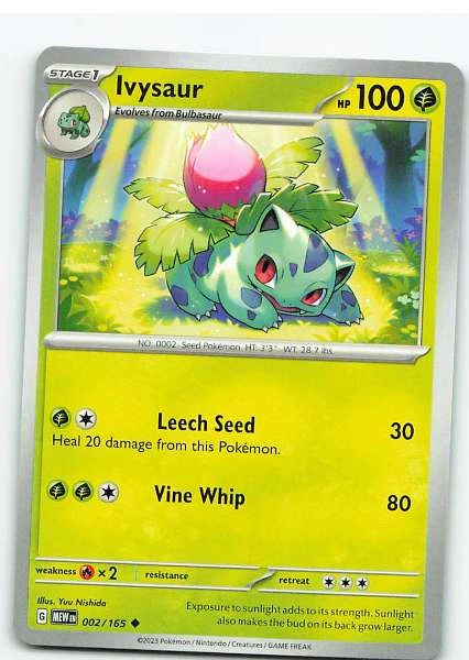 Ivysaur #002/165 - Pokémon 151
