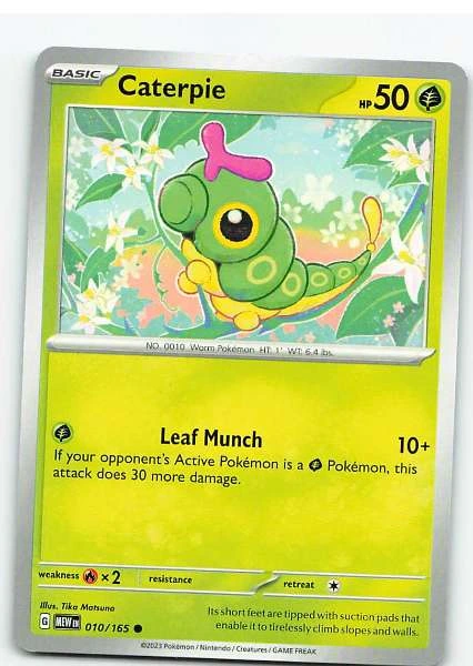 Caterpie 010/165 - Scarlet & Violet—151 #010/165