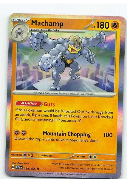 Machamp Holo - Scarlet & Violet—151 #068/165