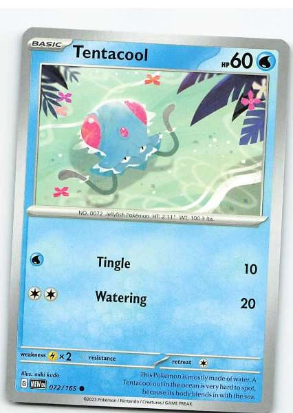 Tentacool 072/165 - Scarlet & Violet—151 #072/165