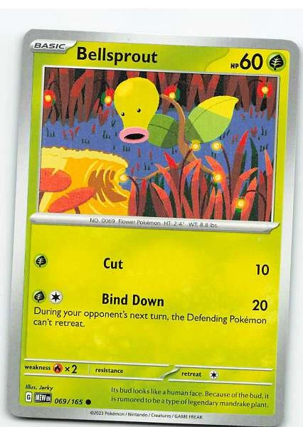 Bellsprout #069/165 - Scarlet & Violet—151