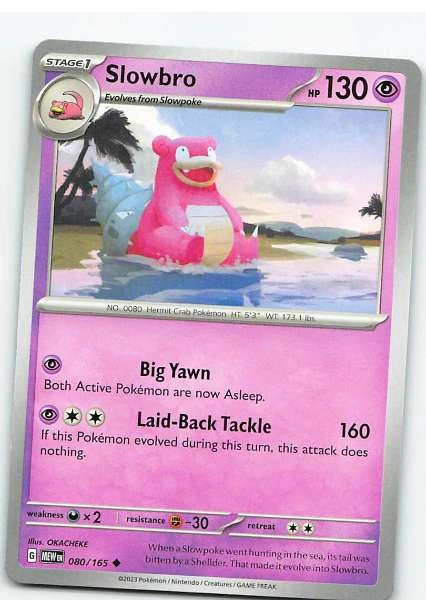 Slowbro 080/165 - Pokémon Scarlet & Violet-151 #080/165